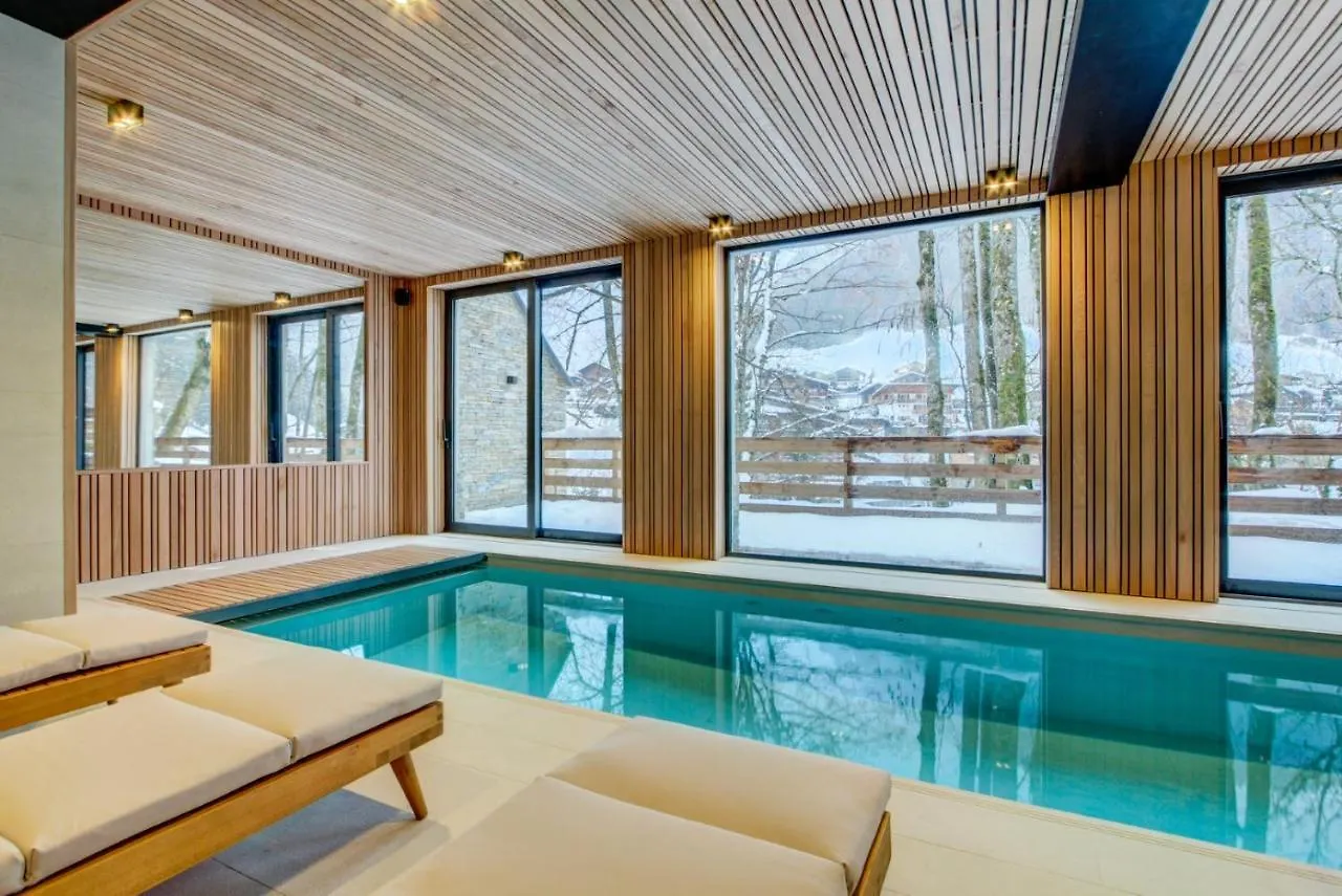 Chalet Nosefosa - Magnifique Chalet Neuf Avec Piscine Interieure, Pour 10 Personnes Villa Morzine 0*,